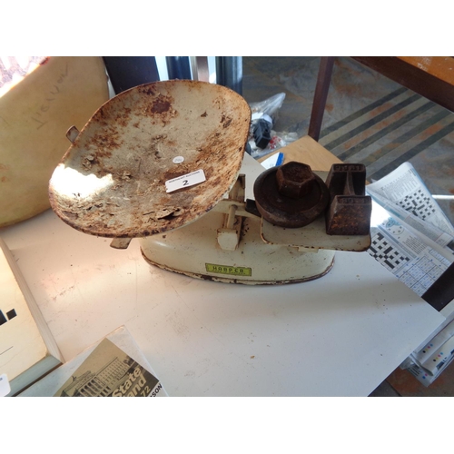 2 - Vintage Scales & Weights