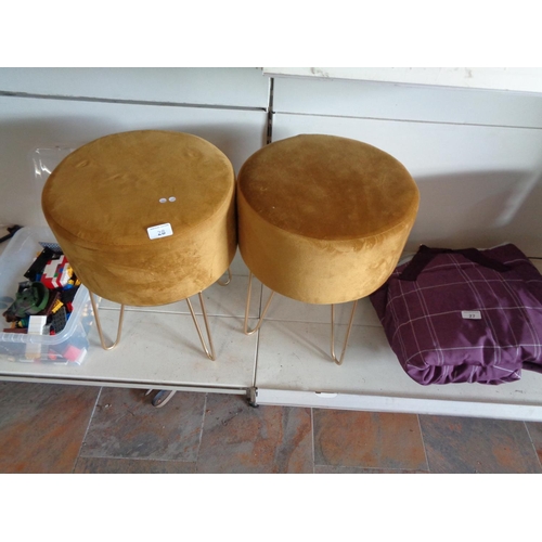 28 - 2 Bar Stools