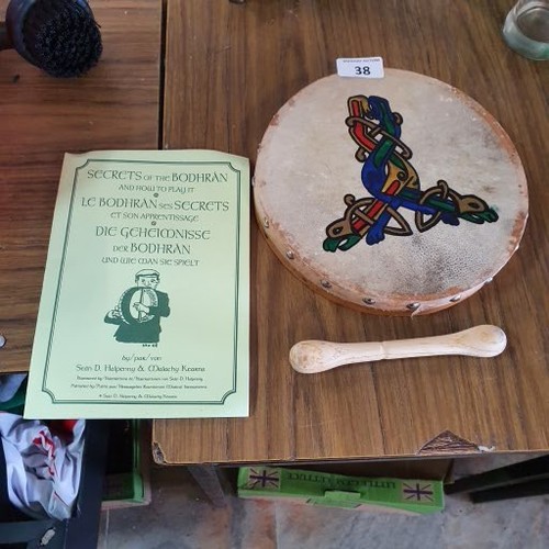 38 - Bodhran, Tipper & Booklet
