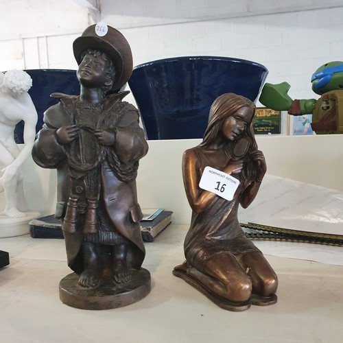 16 - Genesis & 1 other Figurine