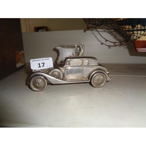 17 - Vintage Car Money Box