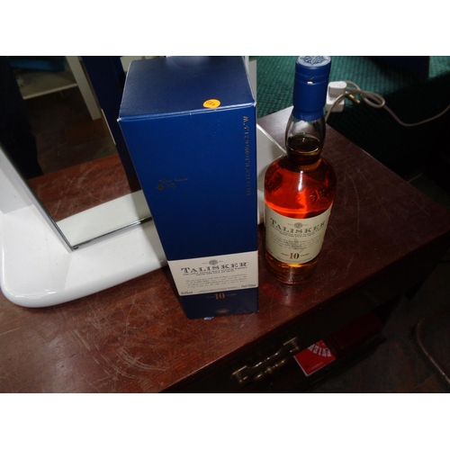 318 - Bottle of Unopened Talisker Single Malt Scotch Whiskey