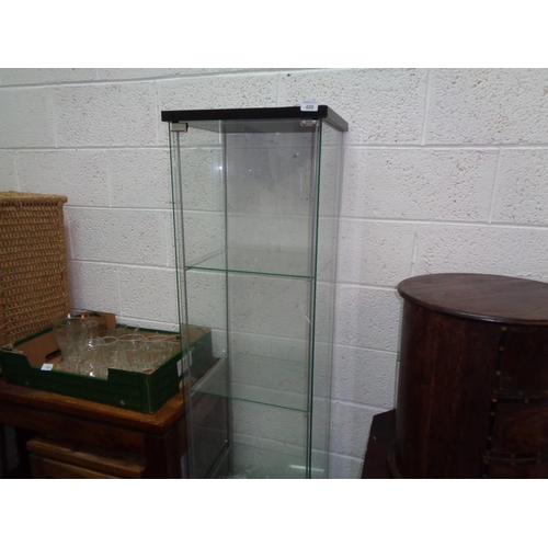 420 - Large Glass Display Cabinet (17