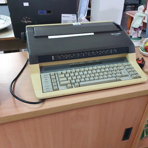 528 - 'Sharp' Electric Typewriter