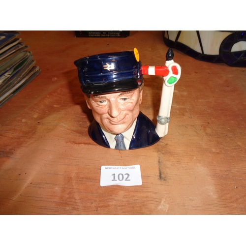 102 - Royal Doulton British Rail Engine Driver Limited Edition no. 53