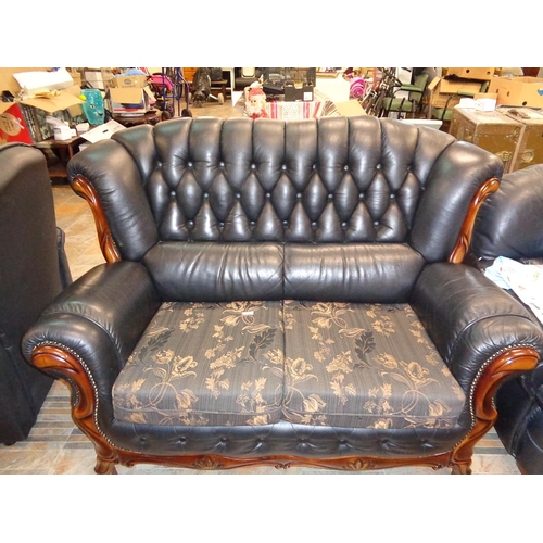 109 - Chesterfield Style 2 Seater Sofa in Excellent Condition