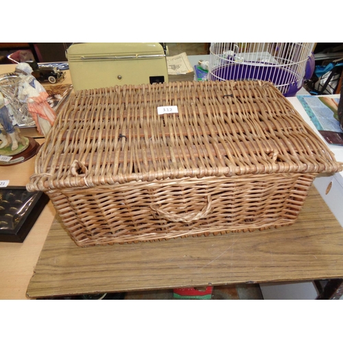 112 - Old Fishermans/Picnic Basket