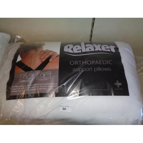 30 - Pair of New Orthopaedic Pillows