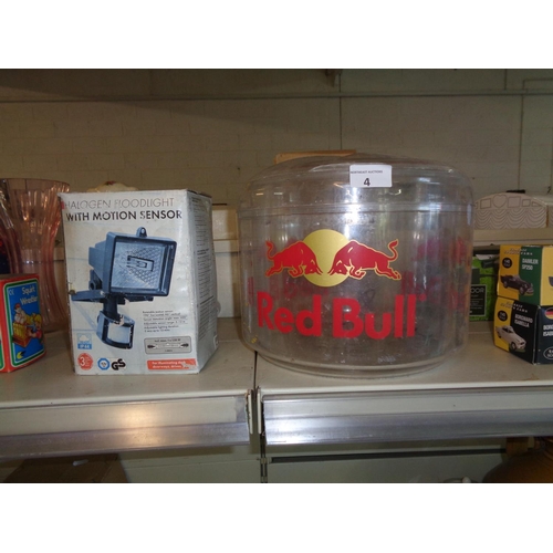 4 - Red Bull Ice Bucket and Sensor Light