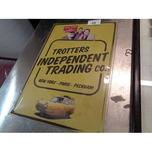 58 - Only Fools and Horses Tin Sign (8