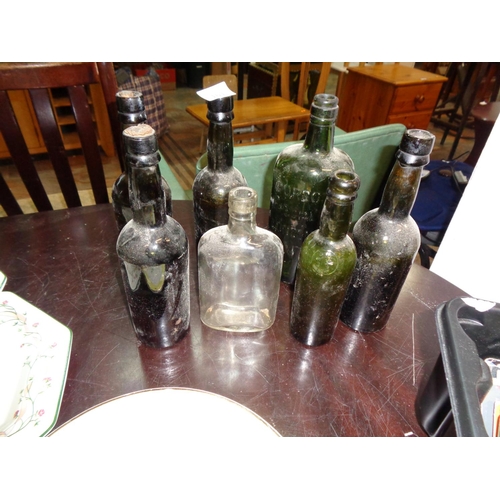 161 - Lot of Vintage Pub Bottles