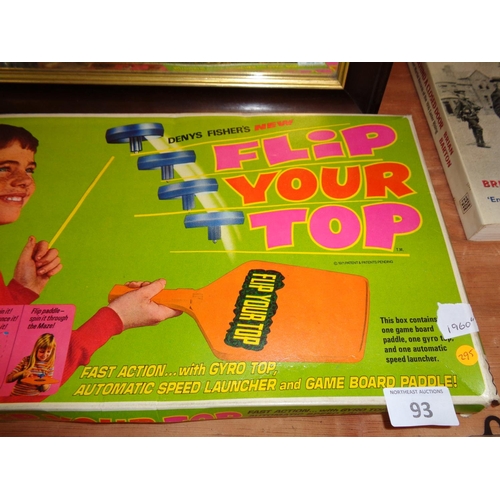 93 - 1960s Vintage Game (Flip Your Top)