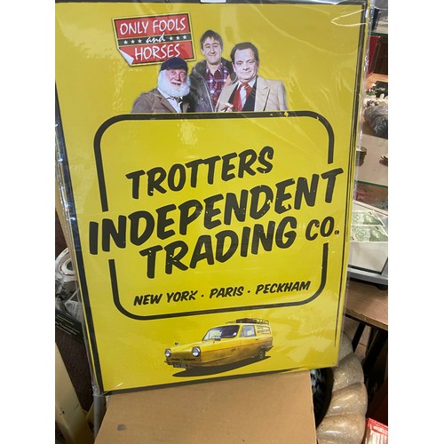 70A - Large Only Fools & Horses Tin Sign (28