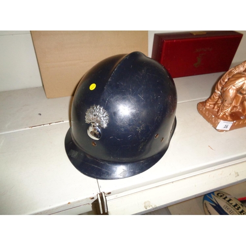 15 - French Firemans Helmet