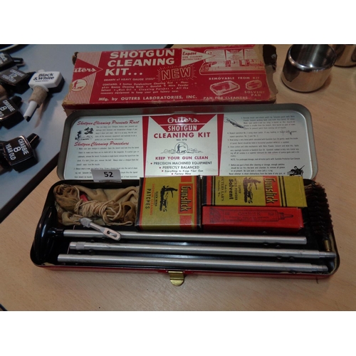 52 - Vintage Shotgun Cleaning Kit