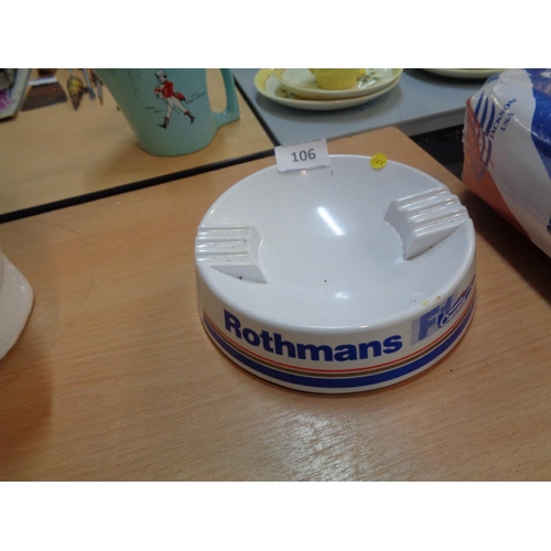 106 - Vintage Bakelite Rothmans Ashtray