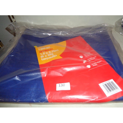 130 - 6ft x 9ft Tarpaulin