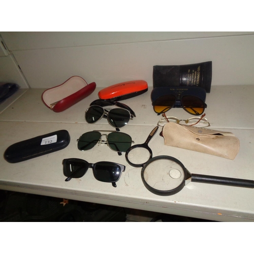 132 - Lot of Glasses,Magnifiers etc..