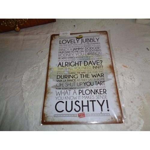 172 - Only Fools & Horses Tin Sign