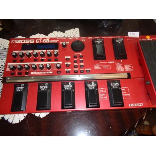 180 - Boss GT 6B Bass Effects Processor