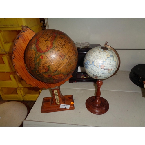 11 - 2 Desk Top Globes