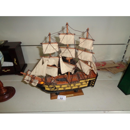 12 - HMS Victory Ship Model