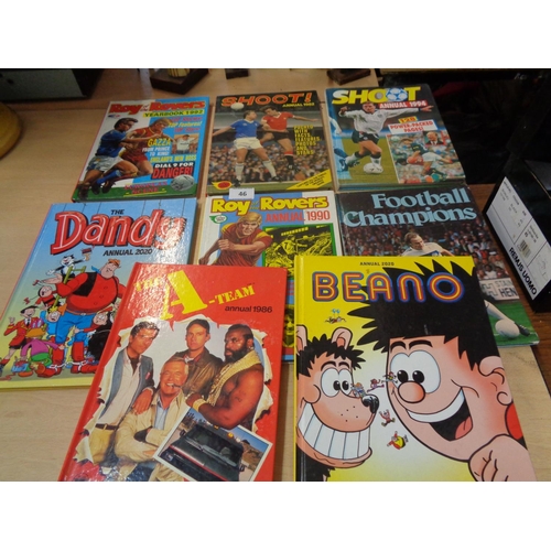 46 - Lot of Vintage Annuals