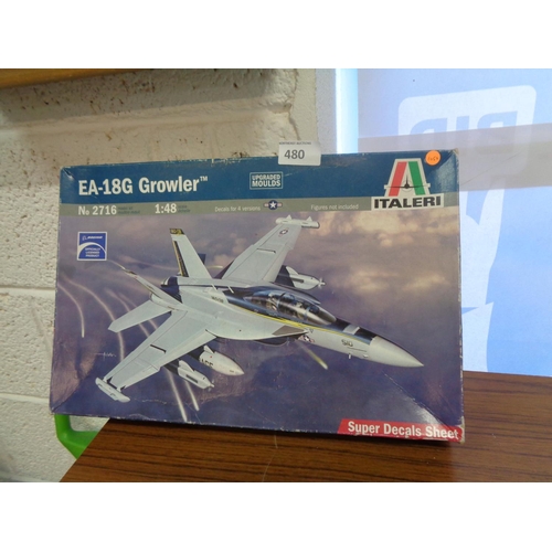 480 - EA - 18 Growler Aeroplane Model Set