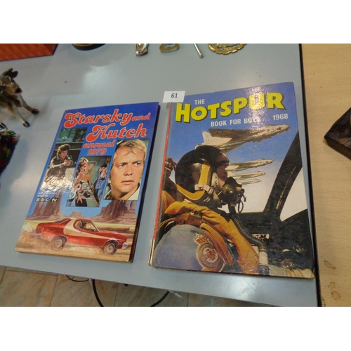 61 - Vintage Hotspur & Starsky and Hutch Annuals