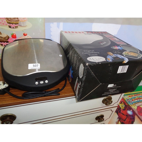 507 - George Foreman Sandwich Maker - Nearly New