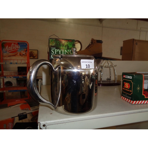 10 - Stainless Steel Teapot