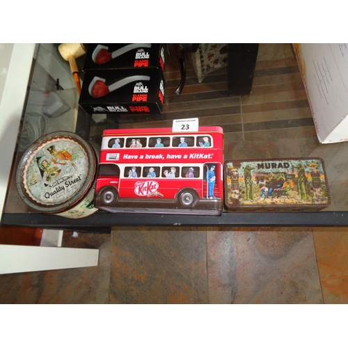 23 - Lot of Vintage Tins