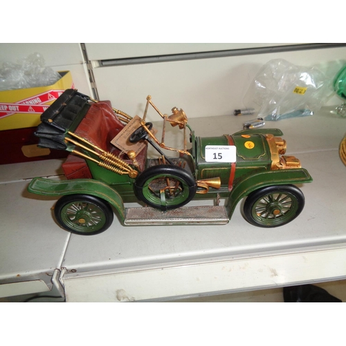 15 - Vintage Car Model