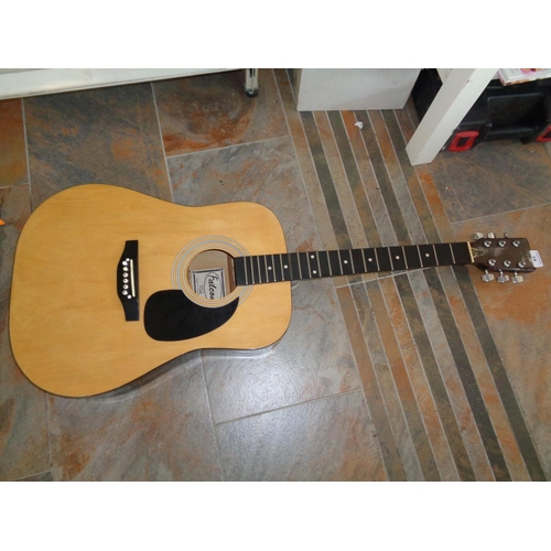 18 - Falcon Acoustic Guitar (needs strings)