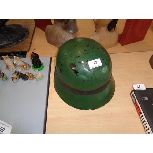 47 - Vintage German Helmet (sd)