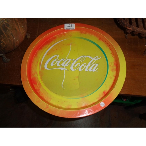 123 - Old Coca Cola Tray