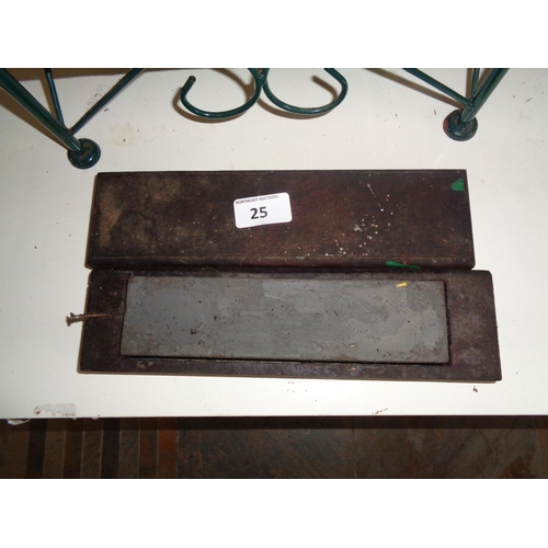 25 - Vintage Sharpening Stone