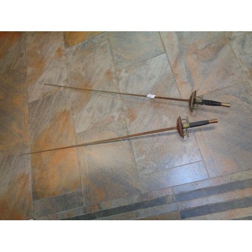 85 - 2 Fencing Swords