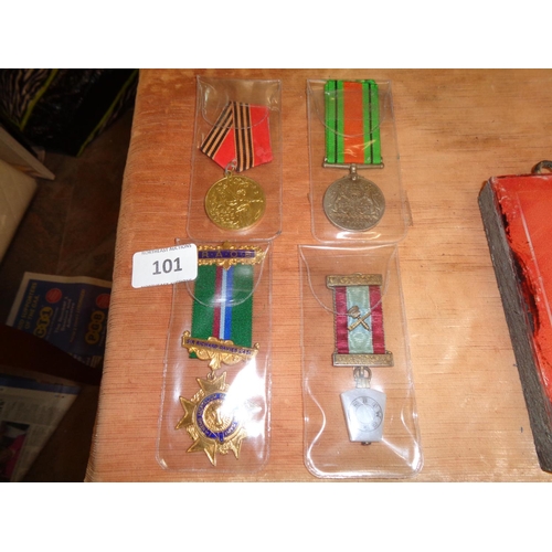 101 - Lot of Replica War Medals