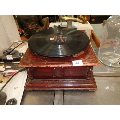 104 - Vintage Gramophone (parts or repair only)