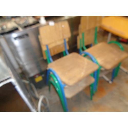 106 - Childrens School Chairs x 6