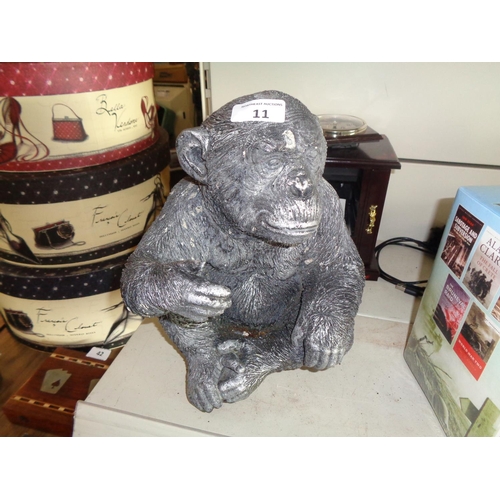 11 - Large Concrete Monkey (11