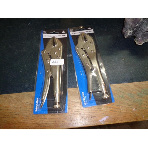 235 - 2 Pair of Vice Grips