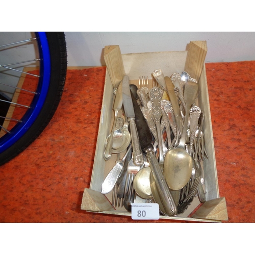 80 - Box of Sheffield Cutlery