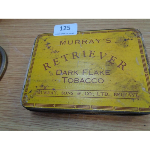 125 - Murray & Co Belfast Vintage Tobacco Box