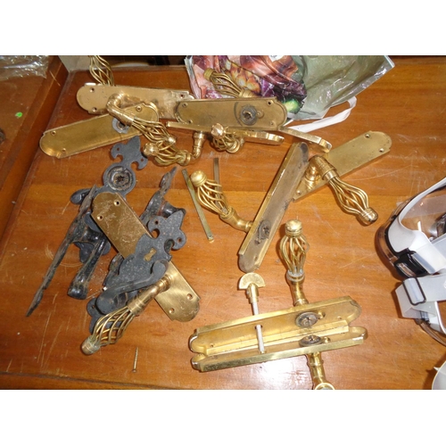 135 - Lot of Door Handles etc..