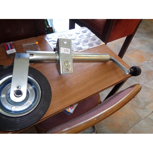 172 - New Jockey Wheel & Bracket