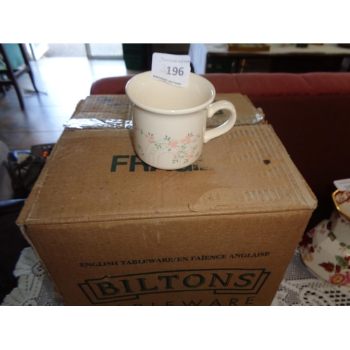 196 - 21 Pce Biltons Teaset