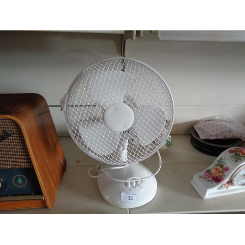 21 - Desktop Fan (w)