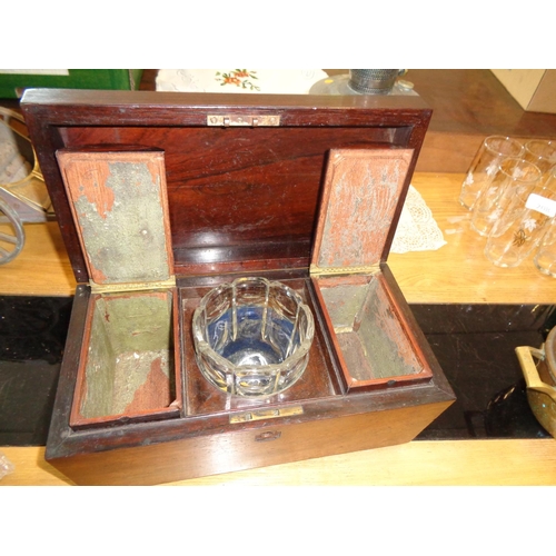 214 - Antique Tea Caddy